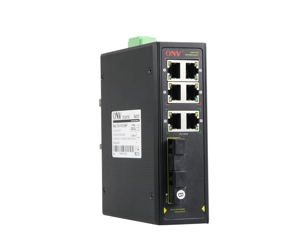 Interruptor industrial de Ethernet del puerto 8 del 10/100M
