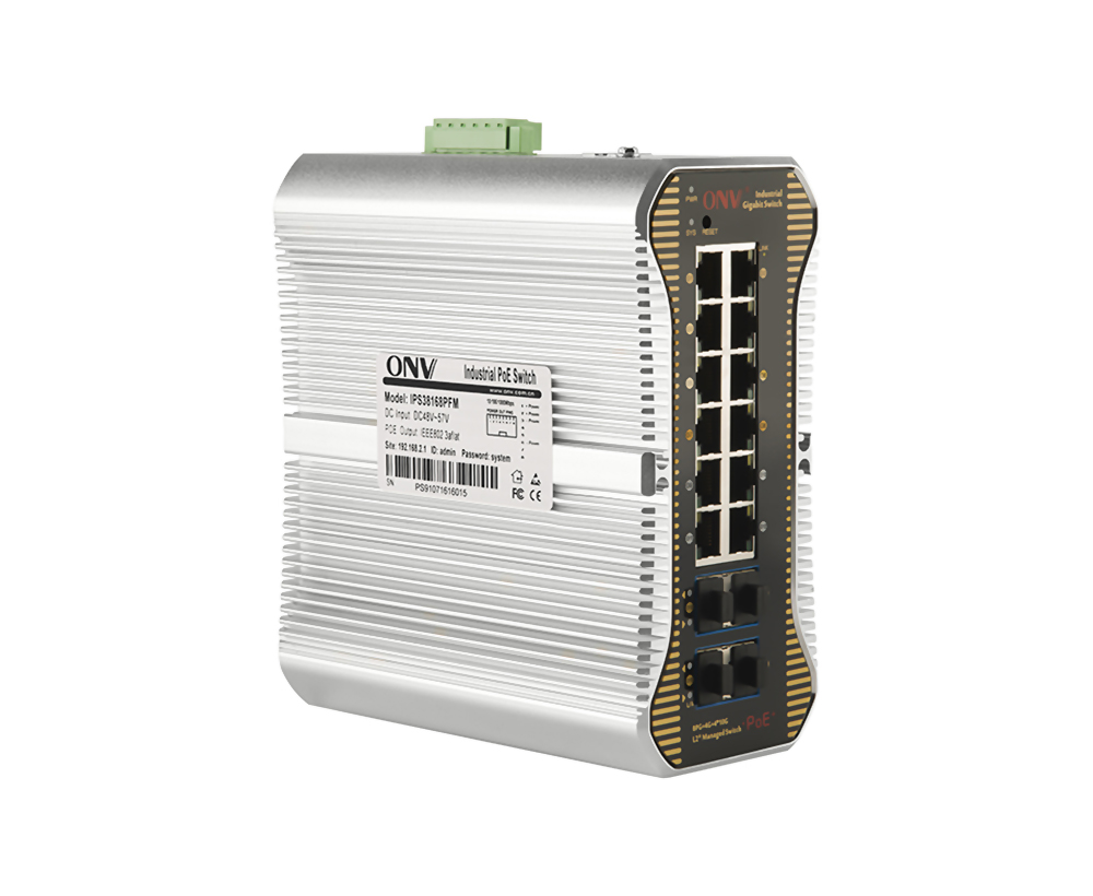 10G uplink 16-port L3 manejó el interruptor industrial del PoE