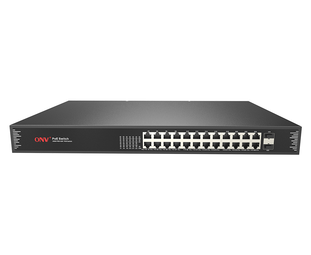 Conmutador PoE Gigabit de 26 puertos