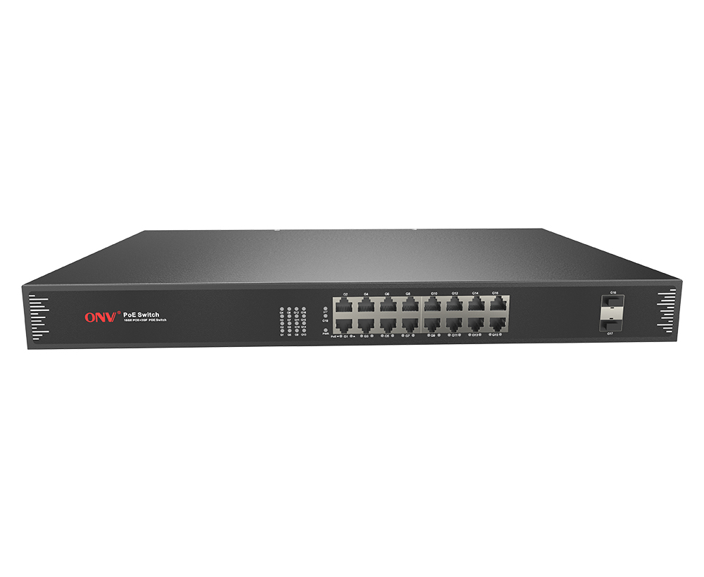 Conmutador PoE Gigabit de 18 puertos