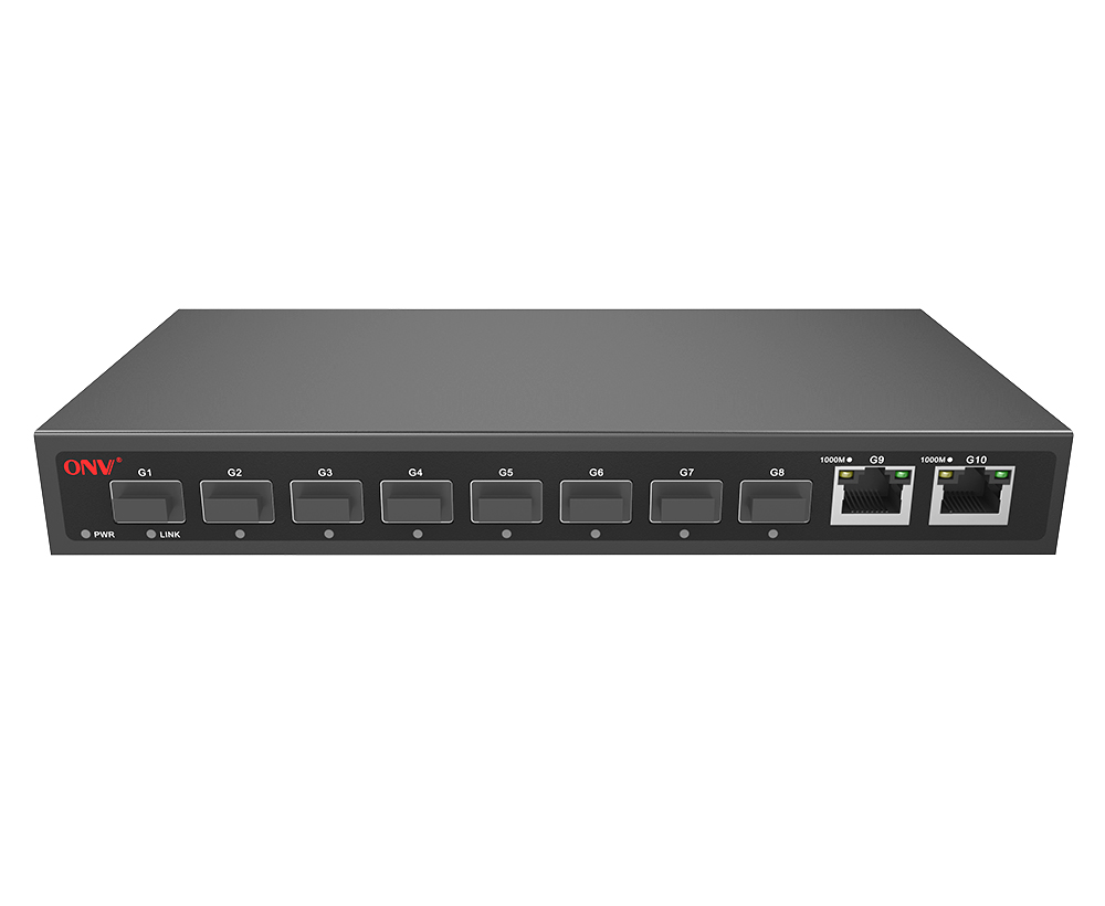 Conmutador Ethernet Gigabit de 10 puertos