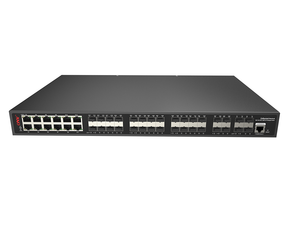 10G uplink 44-port L2 manejó el interruptor de Ethernet