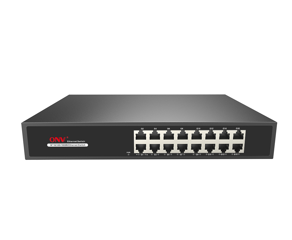Conmutador Ethernet Gigabit de 16 puertos