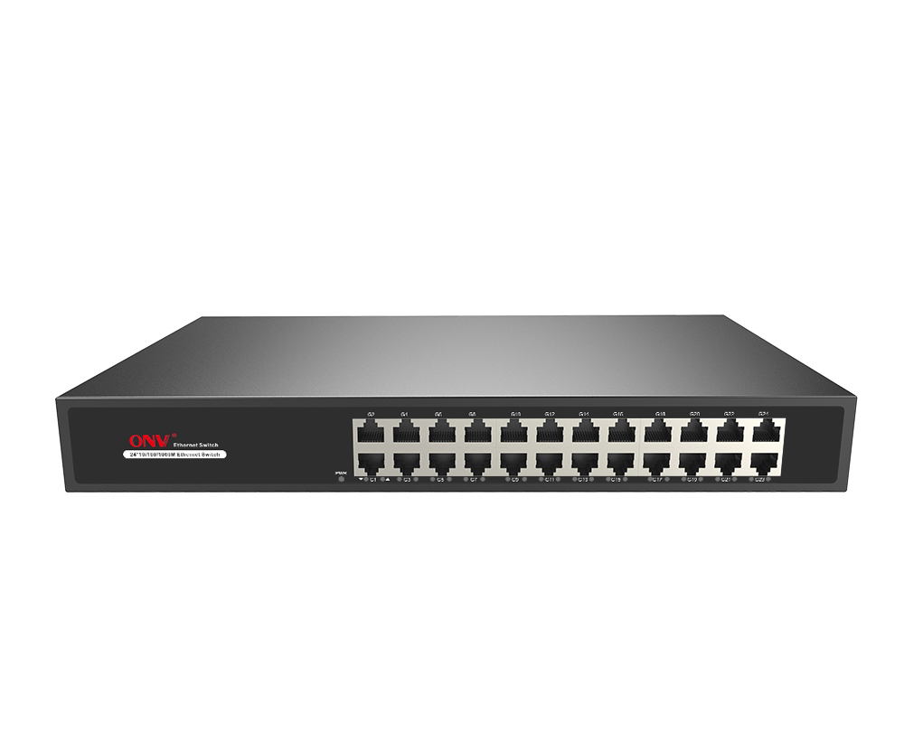 Conmutador Ethernet Gigabit de 24 puertos