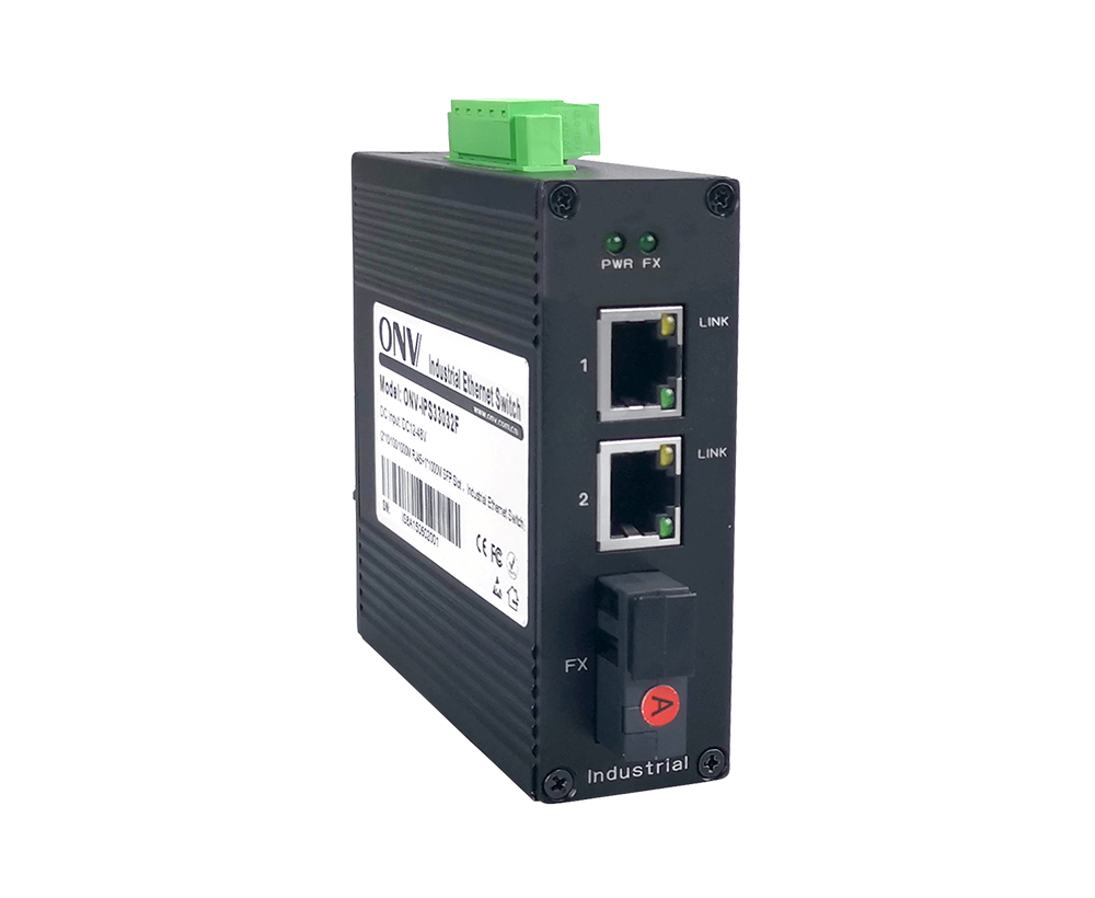 Interruptor industrial de Ethernet del puerto 3 del 10/100M