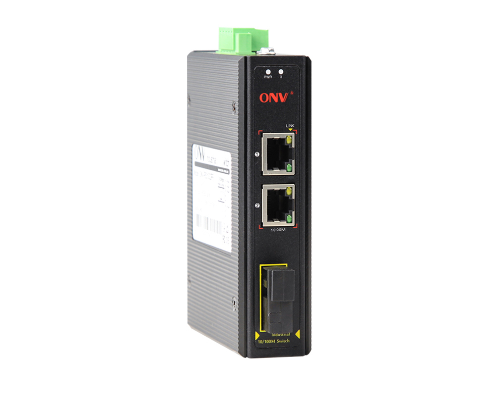 Conmutador Ethernet industrial Gigabit de 3 puertos