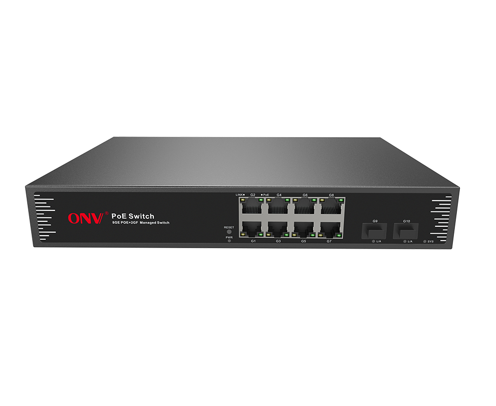 Conmutador PoE gestionado Easy Gigabit de 10 puertos
