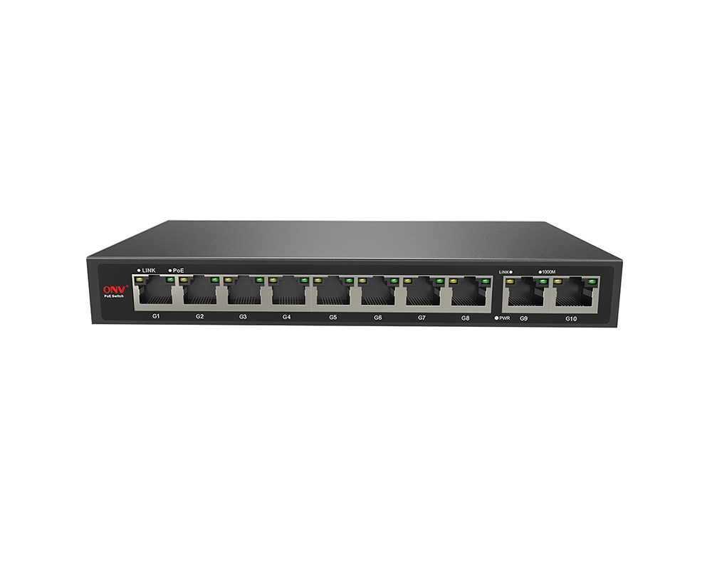 Conmutador PoE Gigabit de 10 puertos