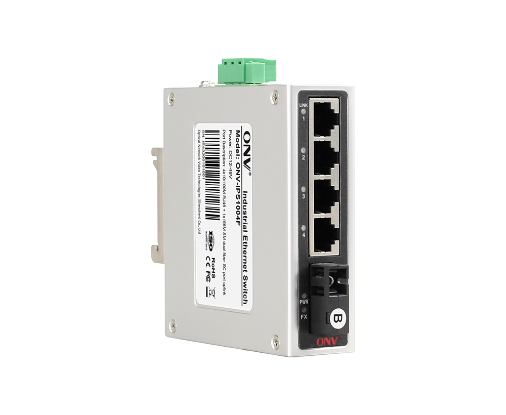 Interruptor industrial de Ethernet del puerto 5 del 10/100M