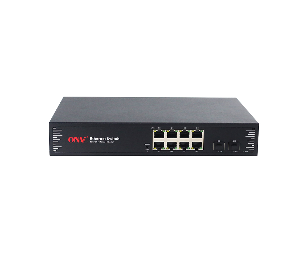 Conmutador Ethernet gestionado Easy de 10 puertos Gigabit