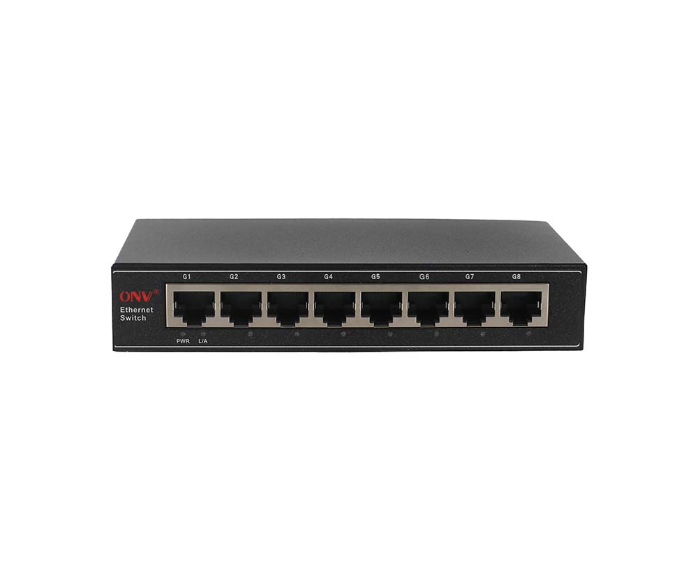 Conmutador Ethernet Gigabit de 8 puertos