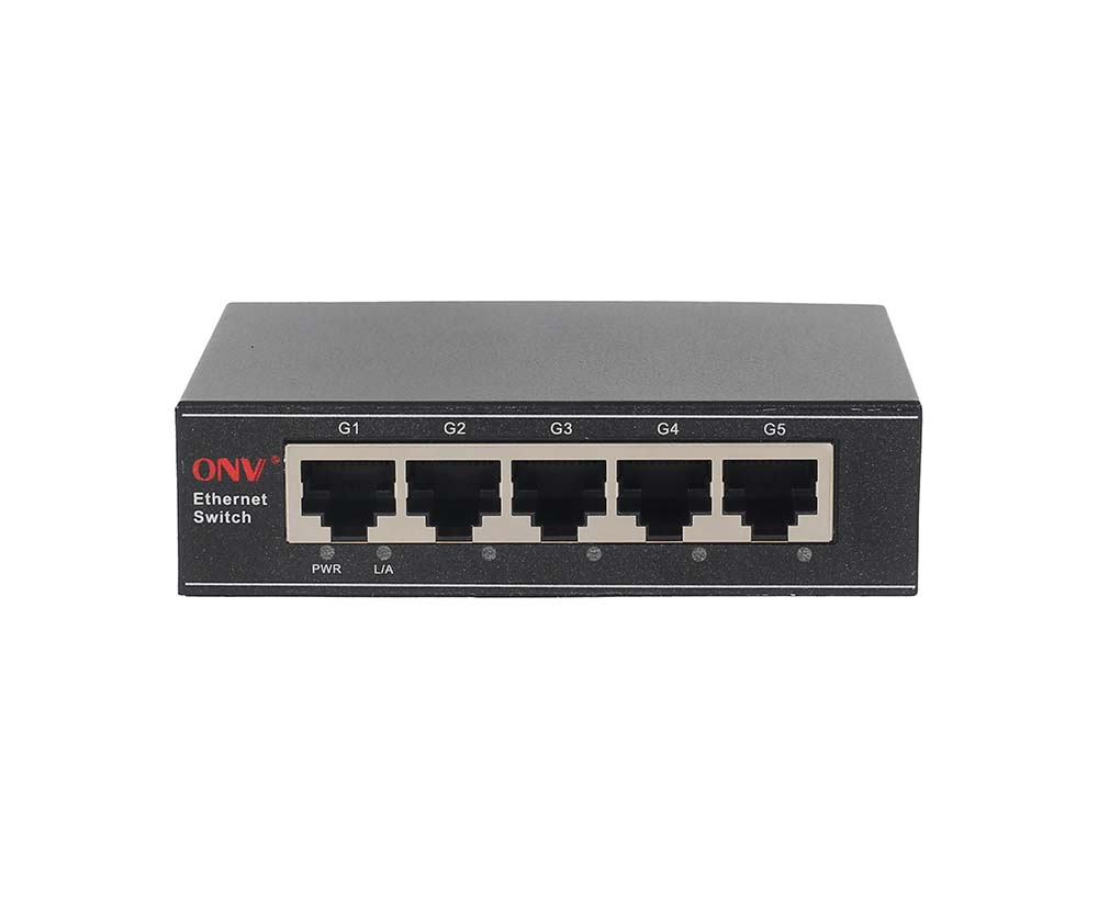 Conmutador Ethernet de 5 puertos Gigabit