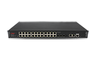 Conmutador PoE gestionado L3 de 30 puertos 2,5G
