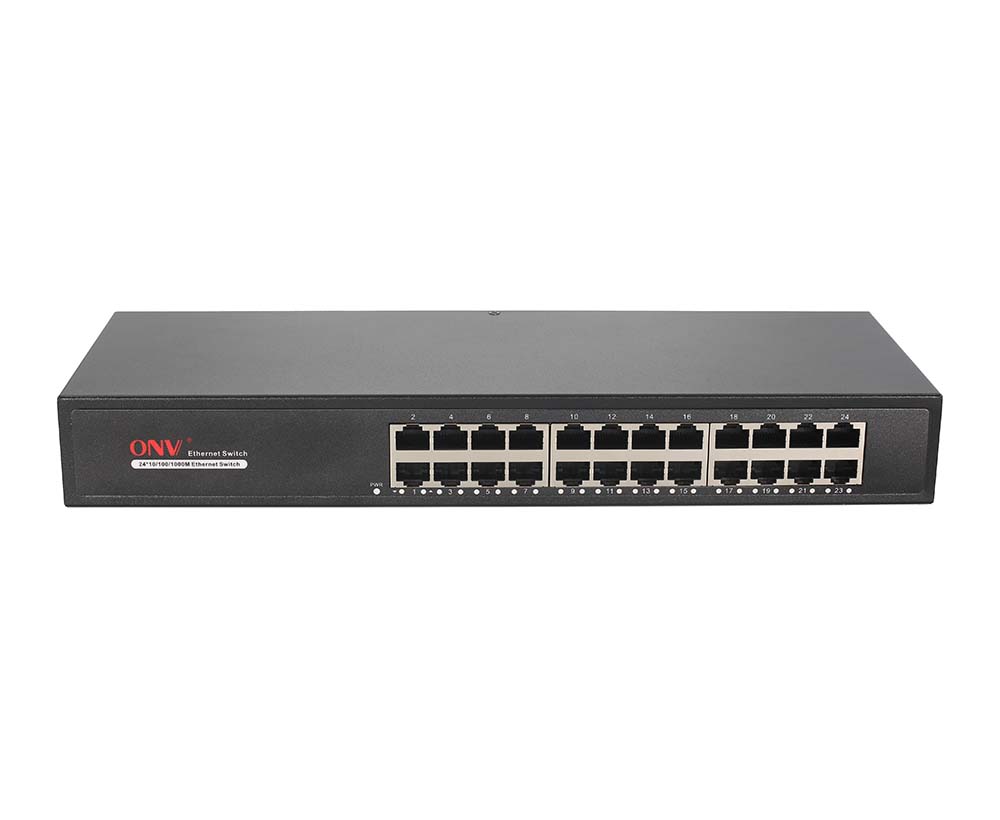 Conmutador Ethernet Gigabit de 24 puertos