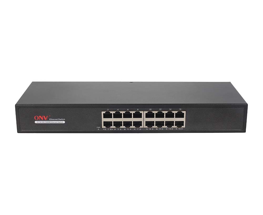 Conmutador Ethernet Gigabit de 16 puertos