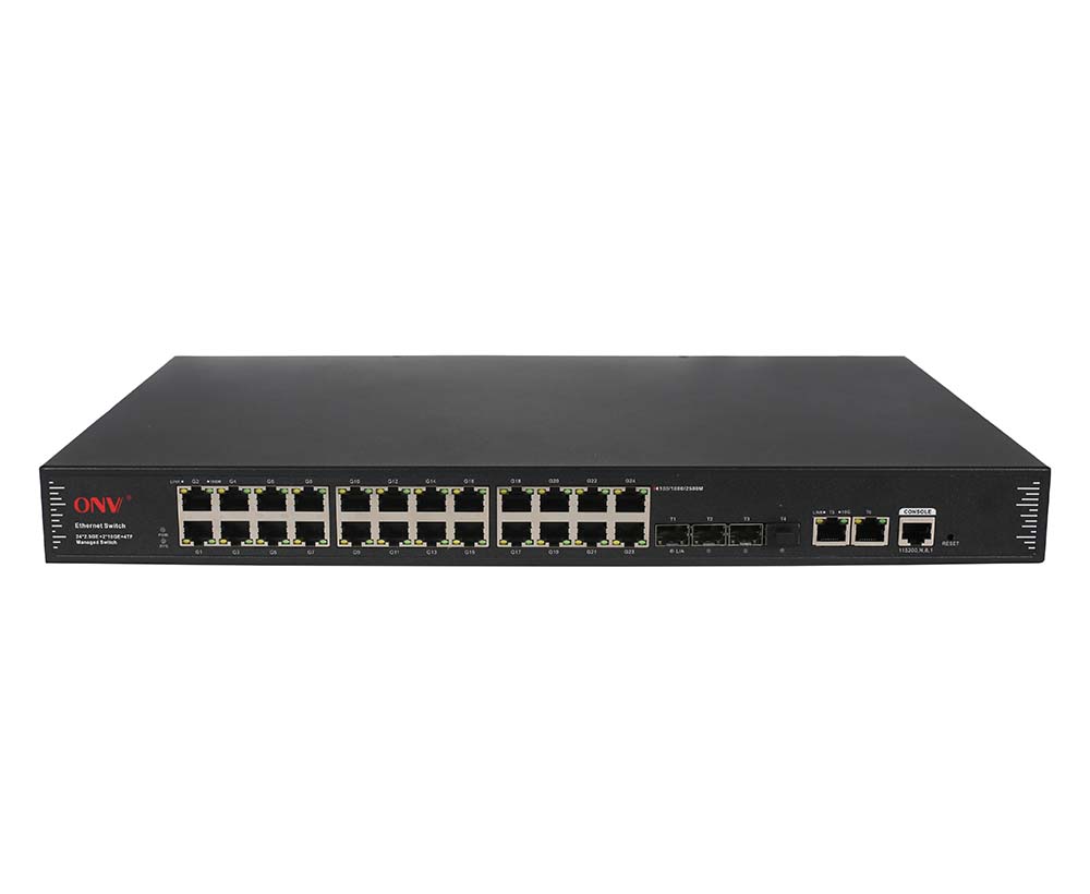 Conmutador Ethernet administrado L3 de 30 puertos 2,5G