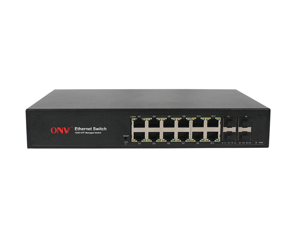 Conmutador Ethernet administrado L2 de 16 puertos de enlace ascendente 10G