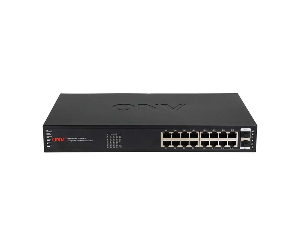 Conmutador Ethernet de 18 puertos con enlace ascendente de 2,5G