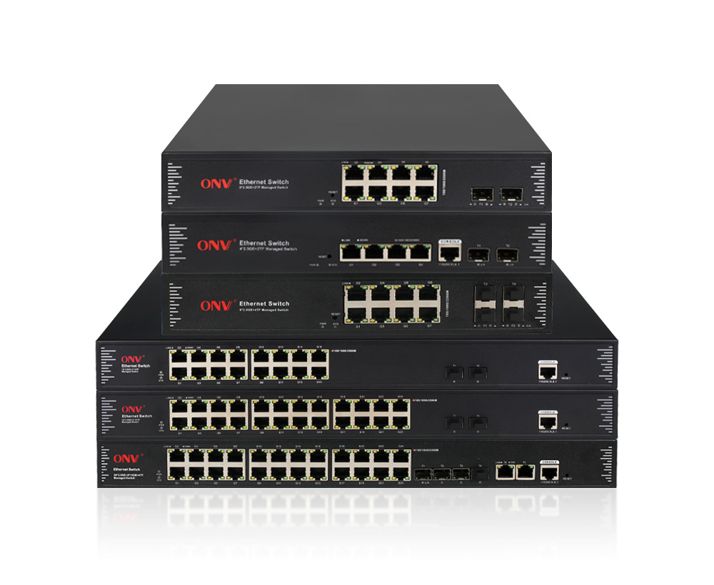Conmutador Ethernet gestionado de capa 3 de la serie 2.5G